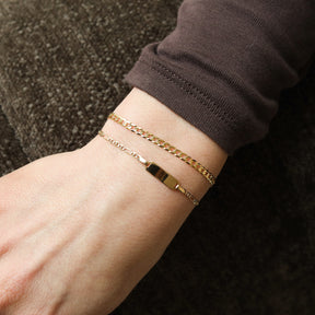 14K Gold Bracelet | Gourmet 3.3 mm | 19 cm
