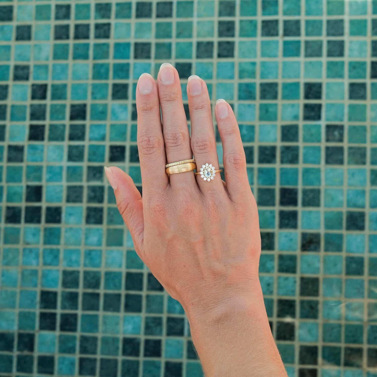 Eternity Disc Stacking Ring